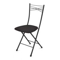 Стул складной Ника1 черный/Черный Гранит