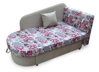 Диван-кровать "Лидер 1" OWL pink /Cabrio 3  ЛЕВАЯ 