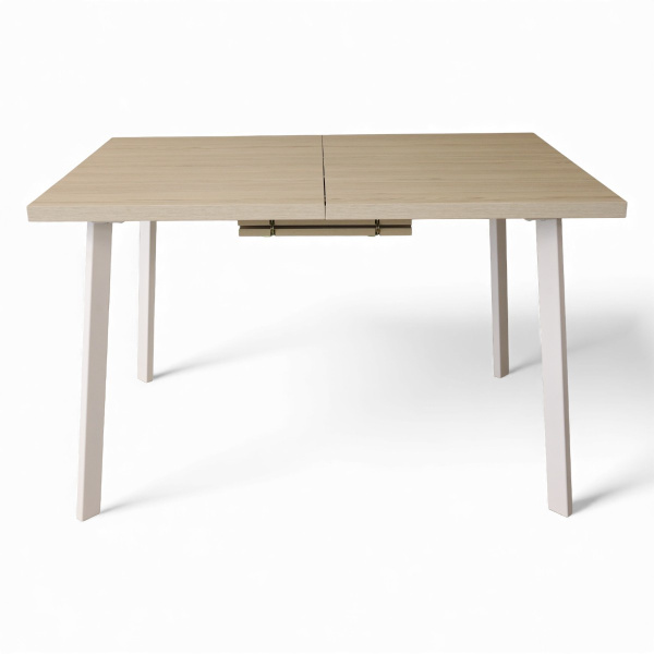 Стол Дублин CRAFT 32 ,1200(+380)*800,бабочка,(ЛДСП Туя), В2/белый