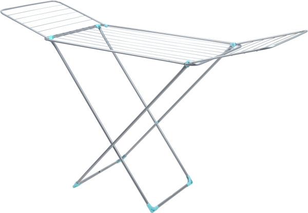 Сушилка 18 "НИКА"для белья напольная складная серебр