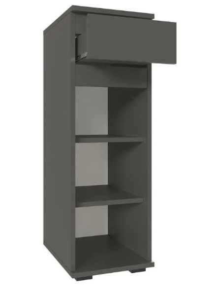 STARK Прихожая тумба с ящиком КМ-30/ Серый Графит