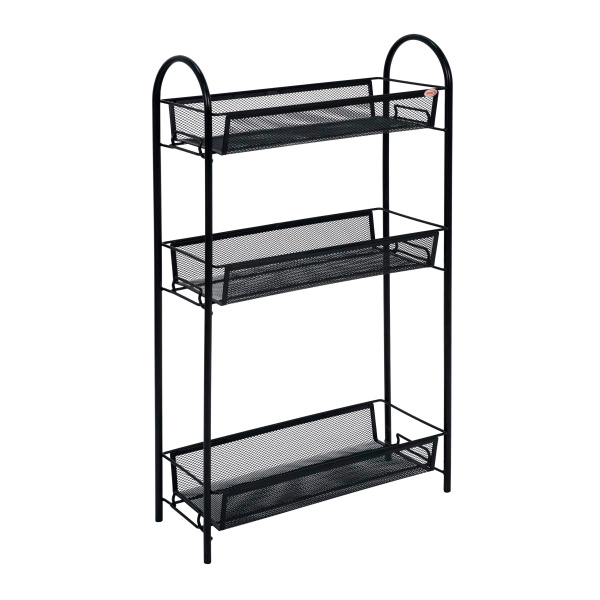 Этажерка Ладья 13 3-х секцион. графит Э399 ГР