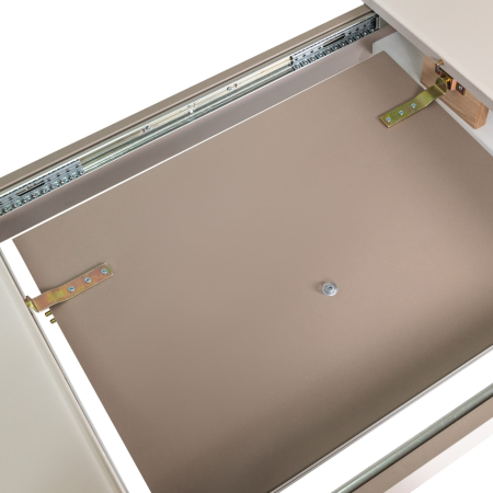 Стол Кристалл -2,1100(390)700, Стекло (латте)