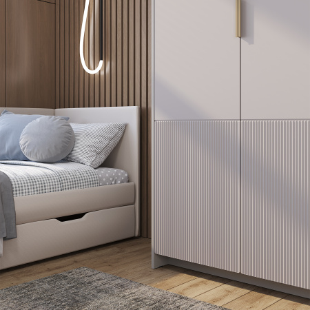 Пандора Шкаф ШК-06 3дв Кашемир/айриш