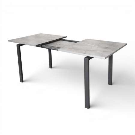 Стол Ареа,1400(+400)*800, металл Графит+пластик (LEMARK 0435)