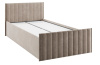 Кровать с ящиками Твикс 90х200 см (латте(велюр))