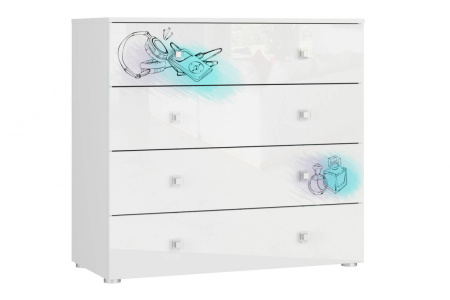 Модерн-Стиль СТЛ.322.06 Корпус комода+СТЛ.327.05 Фасад/Белый