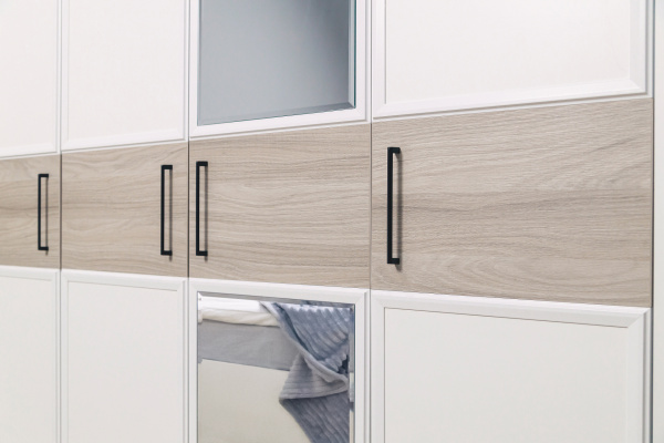 Aurelio 61 Шкаф для одежды и белья+Полки Aurelio 62 Белый-Блеквуд Сатиновый