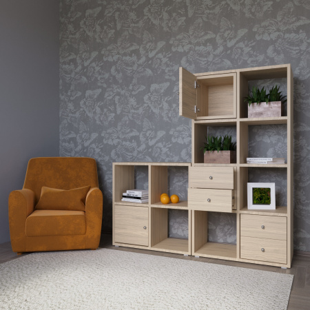 КОРИНН Стеллаж 2 Х 2 ячейки