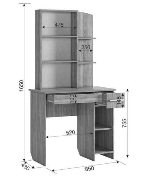 Трюмо Виктория-1