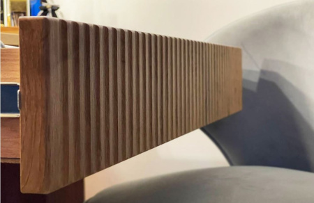 Адам трюмо дуб крафт золотой/графит